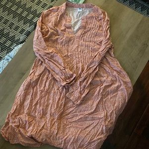 Old navy blue long sleeve dress Small
